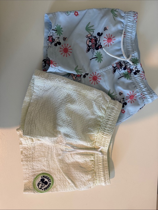 Janie and Jack Other - Kids Janie & Jack Swim Shorts Disney Mickey Mouse set 2T